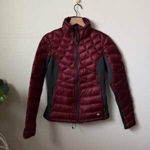 Columbia Women's Maroon Puffer Jacket